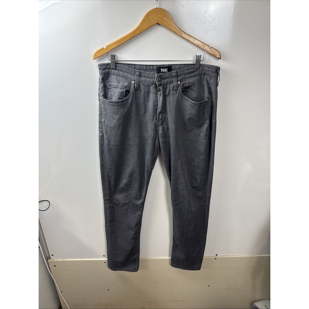 PAIGE JEANS - MENS - GREY CADE - LENNOX FIT - 33" WAIST